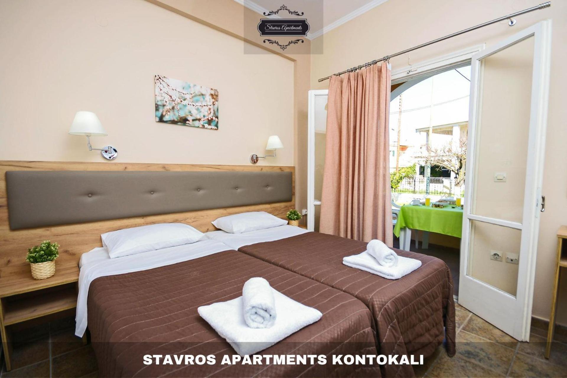 Stavros Apartments Kontokali Next To Gouvia Marina Exterior photo