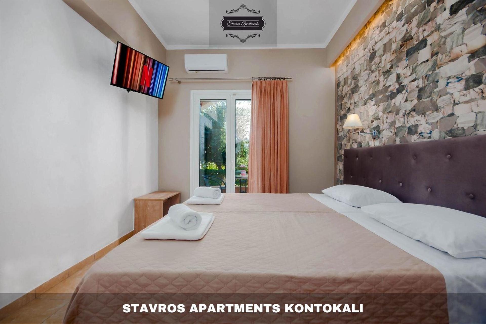 Stavros Apartments Kontokali Next To Gouvia Marina Exterior photo