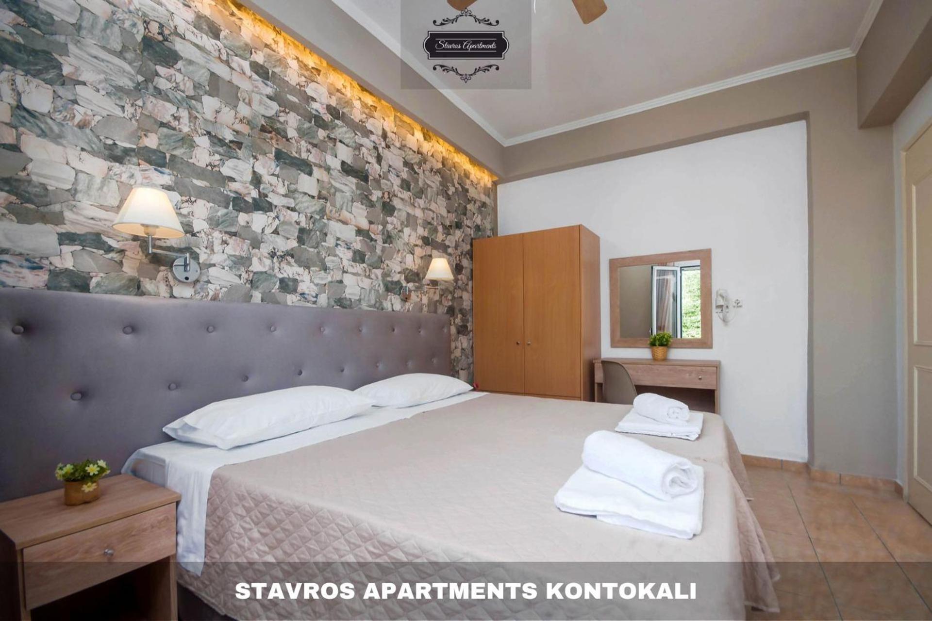 Stavros Apartments Kontokali Next To Gouvia Marina Exterior photo