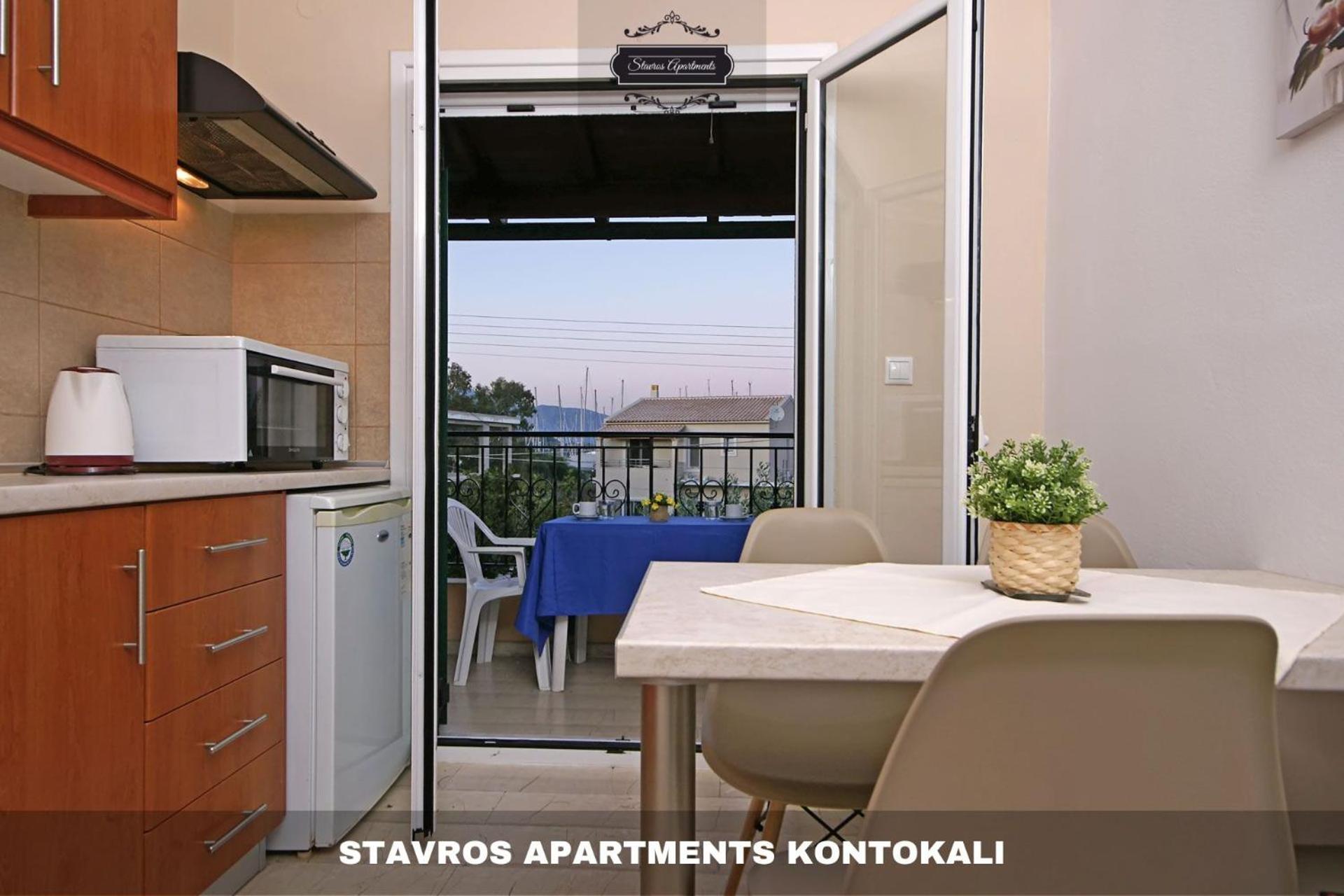 Stavros Apartments Kontokali Next To Gouvia Marina Exterior photo