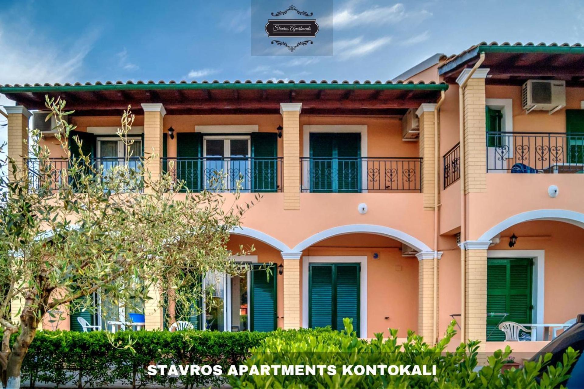Stavros Apartments Kontokali Next To Gouvia Marina Exterior photo