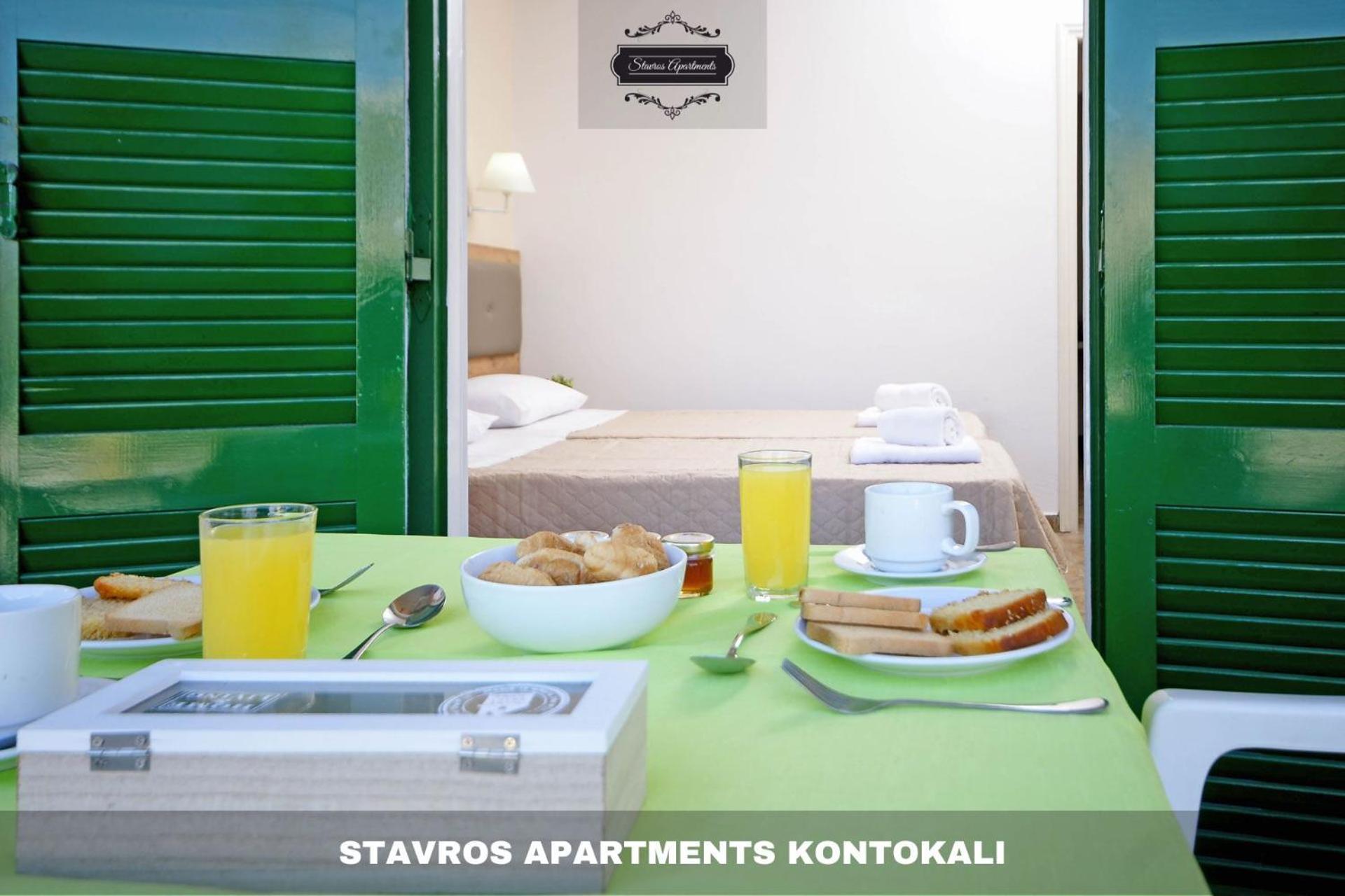 Stavros Apartments Kontokali Next To Gouvia Marina Exterior photo