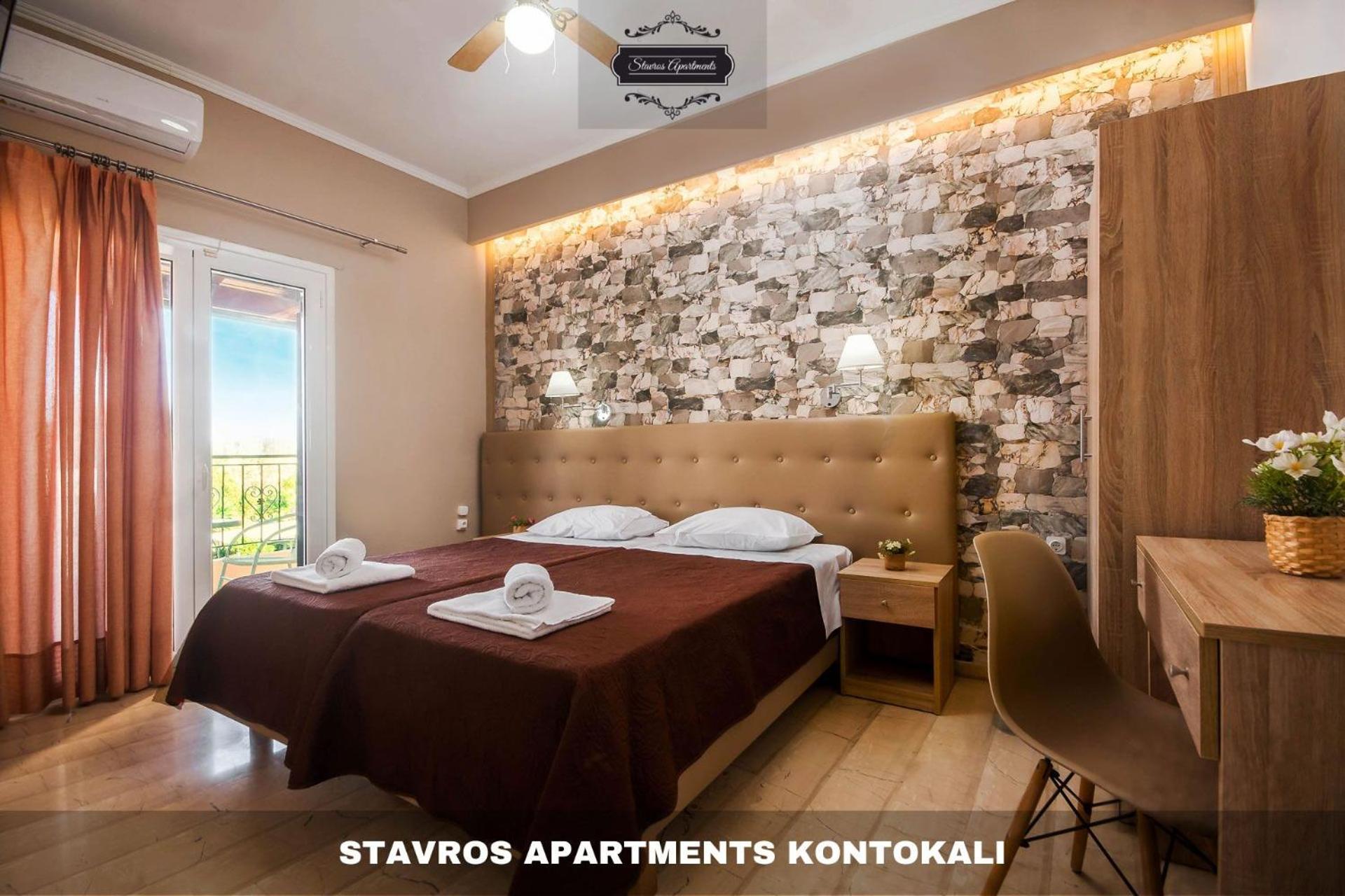 Stavros Apartments Kontokali Next To Gouvia Marina Exterior photo